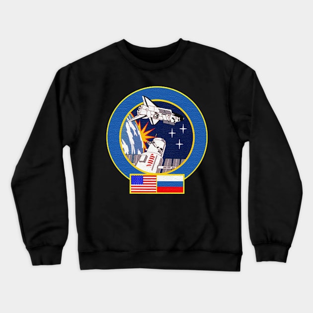 Black Panther Art - NASA Space Badge 134 Crewneck Sweatshirt by The Black Panther